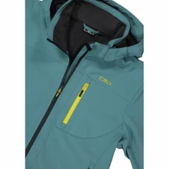 Giacca da uomo in Softshell con cappuccio staccabile