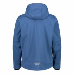 Giacca da uomo in Softshell con cappuccio staccabile