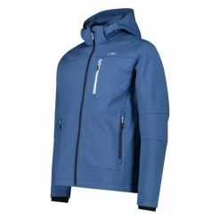 Giacca da uomo in Softshell con cappuccio staccabile