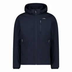 Giacca da uomo in Softshell con cappuccio staccabile