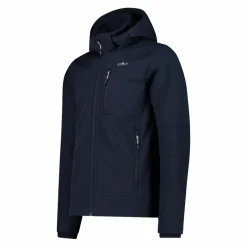 Giacca da uomo in Softshell con cappuccio staccabile