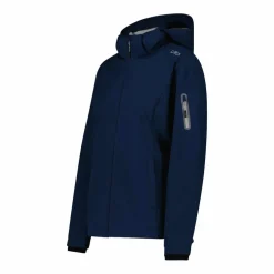Giacca donna in Softshell con cappuccio staccabile