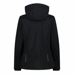 Giacca donna in Softshell con cappuccio staccabile