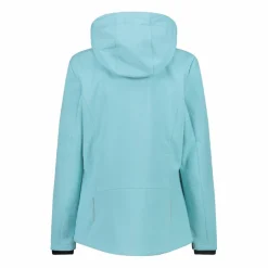 Giacca donna in Softshell con cappuccio staccabile