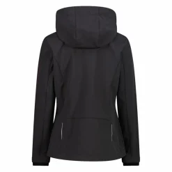 Giacca donna in Softshell con cappuccio staccabile