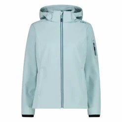 Giacca donna in Softshell con cappuccio staccabile
