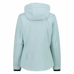 Giacca donna in Softshell con cappuccio staccabile