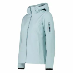 Giacca donna in Softshell con cappuccio staccabile