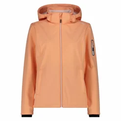 Giacca donna in Softshell con cappuccio staccabile