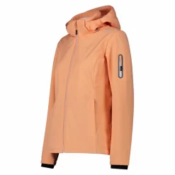 Giacca donna in Softshell con cappuccio staccabile