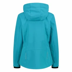 Giacca donna in Softshell con cappuccio staccabile