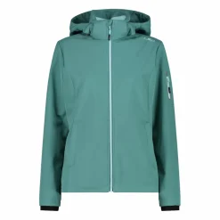 Giacca donna in Softshell con cappuccio staccabile