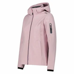 Giacca donna in Softshell con cappuccio staccabile