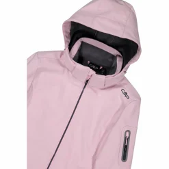 Giacca donna in Softshell con cappuccio staccabile