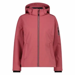 Giacca donna in Softshell con cappuccio staccabile