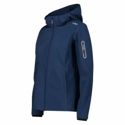 Giacca donna in Softshell con cappuccio staccabile