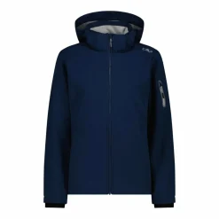 Giacca donna in Softshell con cappuccio staccabile