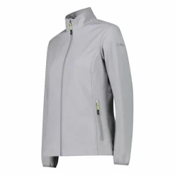 Giacca donna in softshell con dettagli reflective