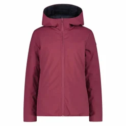Giacca double face con cappuccio da donna