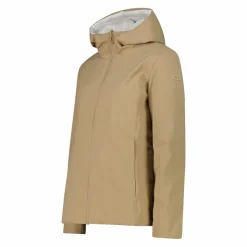 Giacca double face con cappuccio da donna