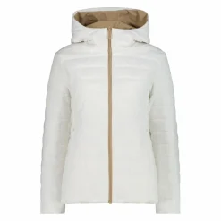 Giacca double face con cappuccio da donna