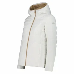 Giacca double face con cappuccio da donna