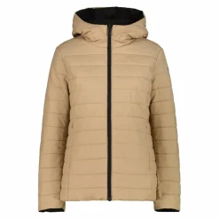 Giacca double face con cappuccio da donna