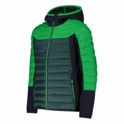 Giacca ibrida bambino imbottita con cappuccio