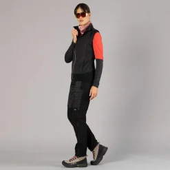 Giacca ibrida da donna con maniche removibili