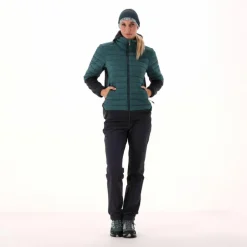 Giacca ibrida donna imbottita Unlimitech con PrimaLoft® Black ThermoPlume con cappuccio