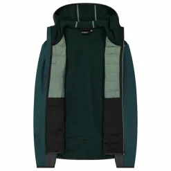 Giacca ibrida imbottita con cappuccio da uomo Unlimitech