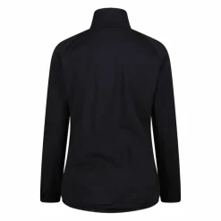 Giacca Ibrida in pile con zip da donna in knit tech