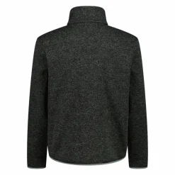 Giacca ibrida in pile da uomo in Knit Tech melange