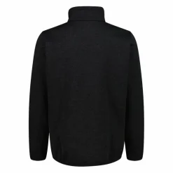 Giacca ibrida in pile da uomo in Knit Tech melange