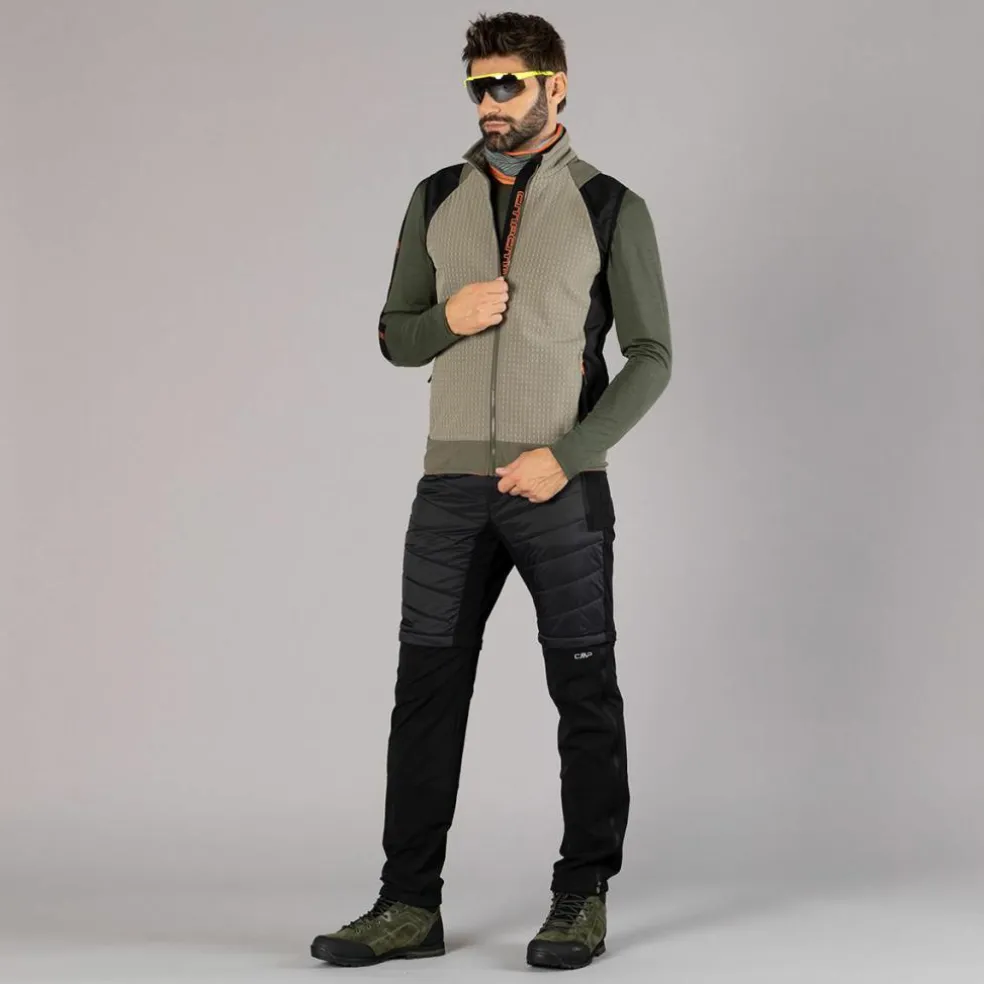Giacca ibrida Unlimitech da uomo con maniche staccabili