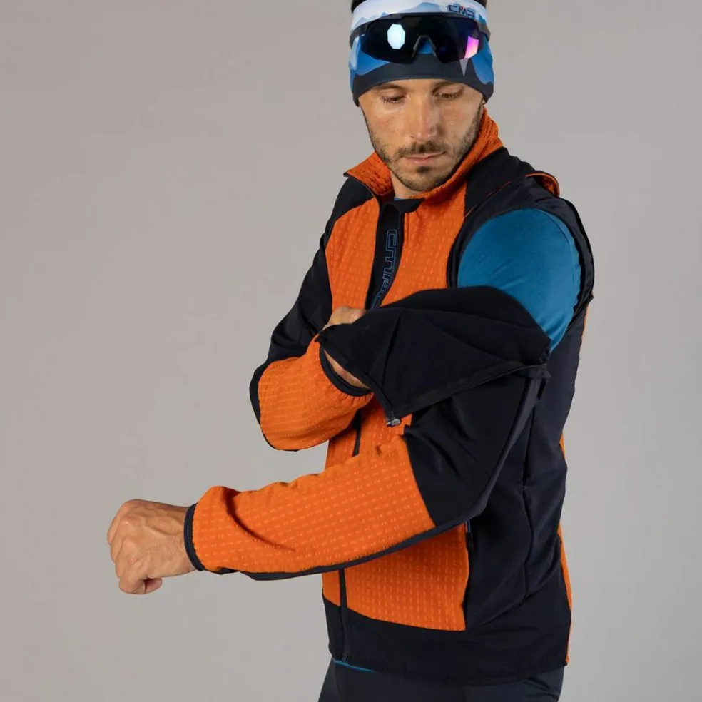 Giacca ibrida Unlimitech da uomo con maniche staccabili