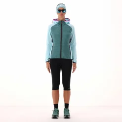 Giacca Ibrida Unlimitech in Stretch Performance con cappuccio da Donna