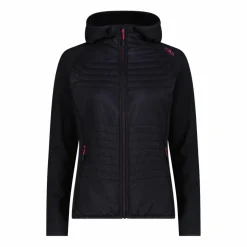 Giacca Ibrida Unlimitech in Stretch Performance con cappuccio da Donna