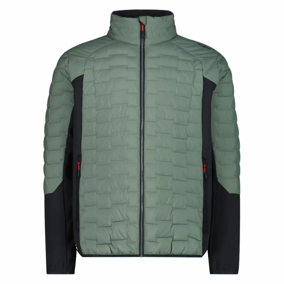 Giacca ibrida uomo imbottita con PrimaLoft Black thermoplume Unlimitech