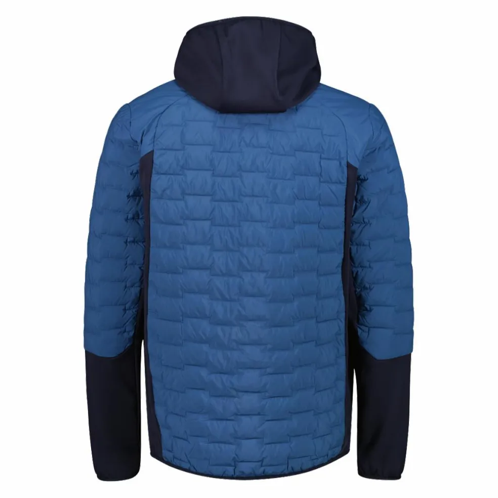 Giacca ibrida uomo imbottita Unlimitech con PrimaLoft® Black ThermoPlume con cappuccio
