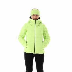 Giacca imbottita Aprés Ski con ghetta antineve da donna