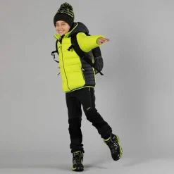 Giacca imbottita da bambino con cappuccio