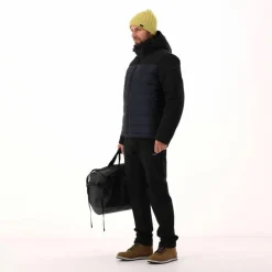 Giacca imbottita da uomo con cappuccio staccabile