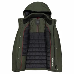 Giacca imbottita da uomo in softshell