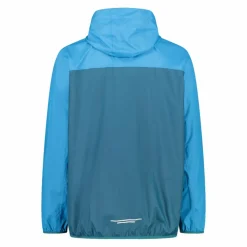 Giacca impermeabile da uomo ripiegabile con cappuccio