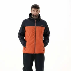 Giacca impermeabile da uomo ripiegabile con cappuccio
