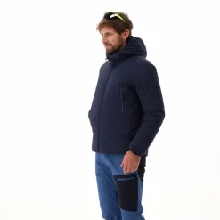 Giacca impermeabile da uomo ripiegabile con cappuccio