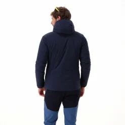 Giacca impermeabile da uomo ripiegabile con cappuccio