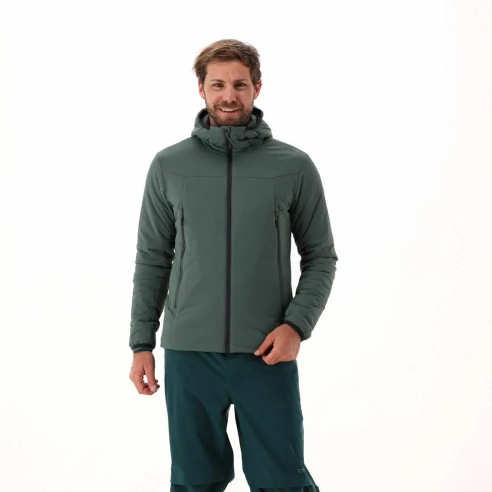 Giacca impermeabile da uomo ripiegabile con cappuccio