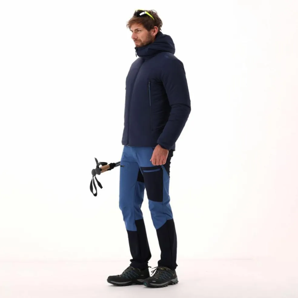 Giacca impermeabile da uomo ripiegabile con cappuccio
